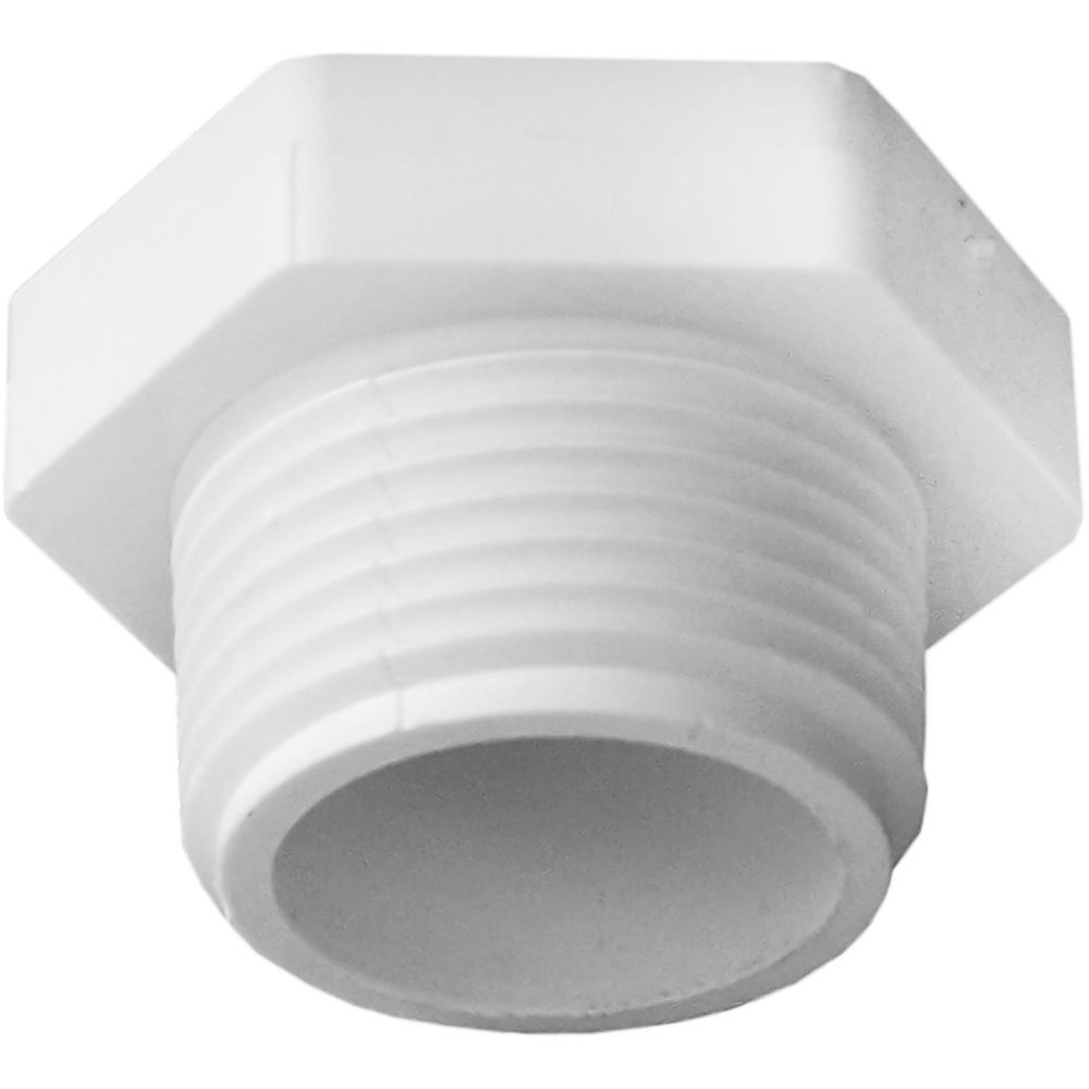 IPEX Schedule 40 PVC 3/8" MPT Plug 035621 Refrigerative Supply