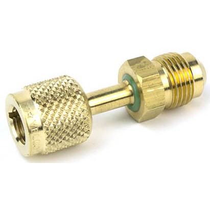 Yellow Jacket 19102 Quick Coupler 3//8 Male Flare X to Female Flare Streight,