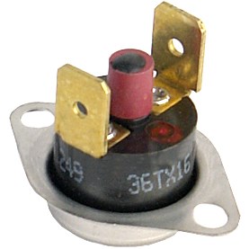 Reznor Flame Rollout Limit Switch Manual Reset 225 F 31 F Red Dot Rz196949 Refrigerative Supply