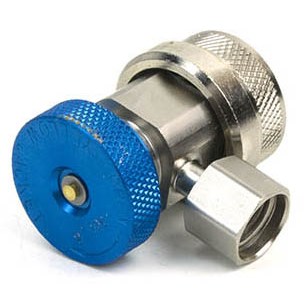 41302 Yellow Jacket Chrome lo-side x 14 mm Automotive R-134a coupler 