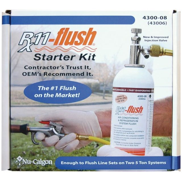Nu-Calgon 4300-08 Rx11 Flush Starter Kit 