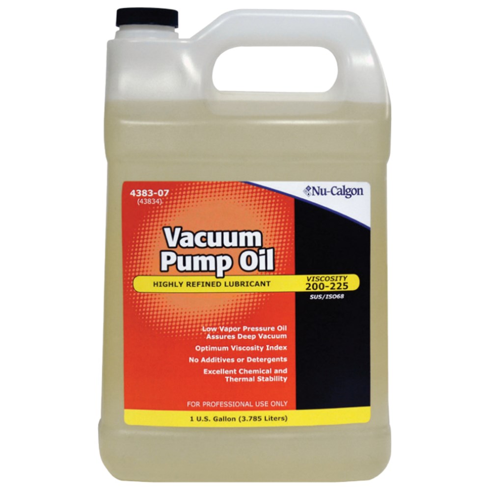 NuCalgon CalVac Vacuum Pump Oil 1 Gallon Bottle 438307