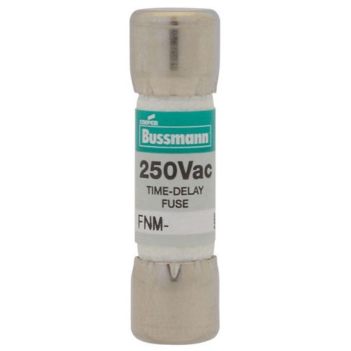 Bussmann TimeDelay Supplemental Fuse 1 Amp 250VAC FNM1