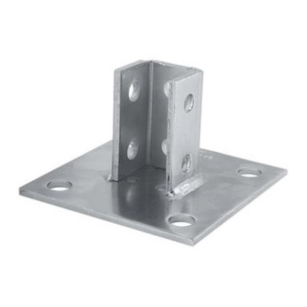 Unistrut 6" X 6" X 31/2" Square Weld Post Base Refrigerative Supply Ltd.