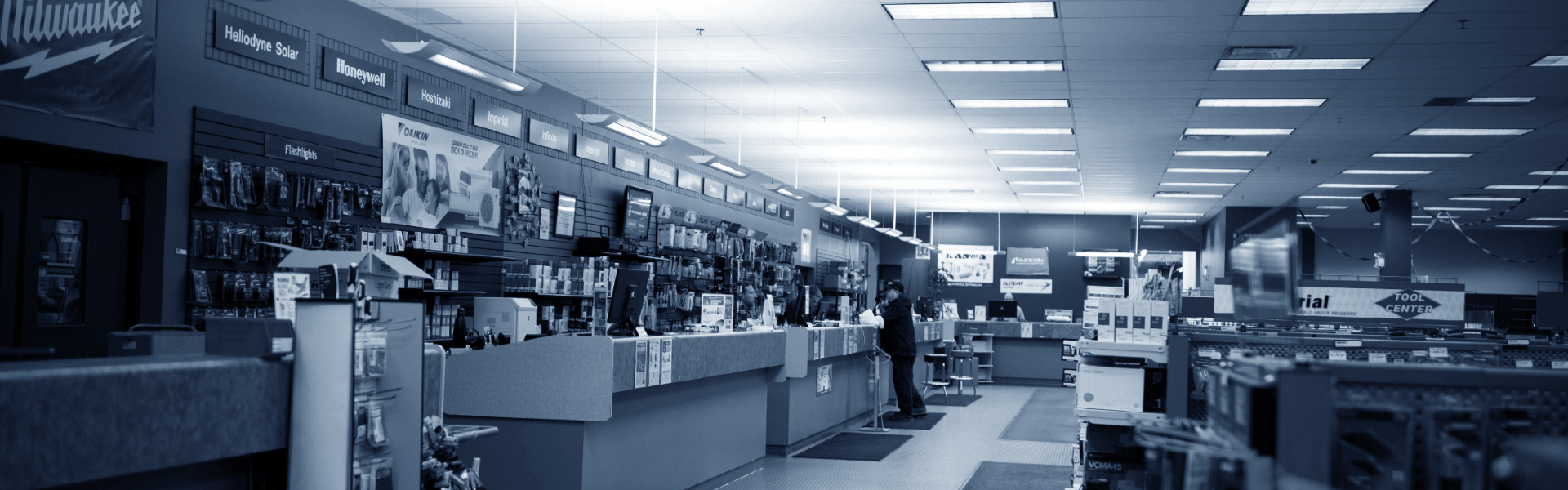 Refrigerative Supply front counter and showroom