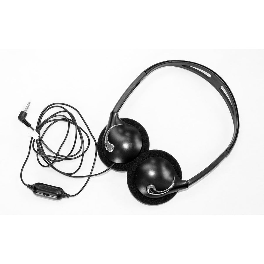 Bacharach Folding Headset with Volume Control