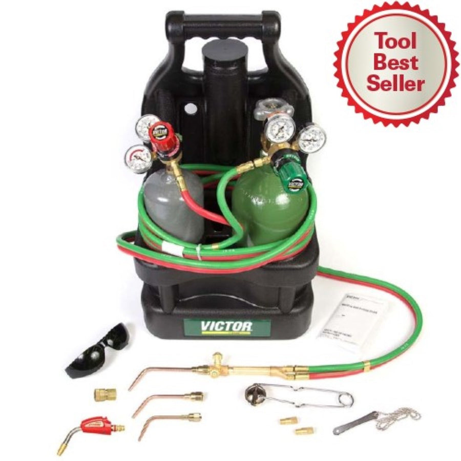 Victor G150-J-ACPT 100 Series Portable Tote Outfit with Tanks