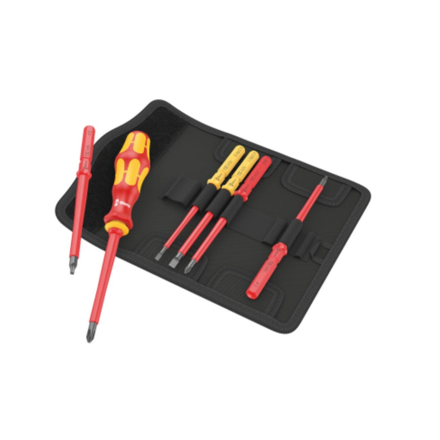 Wera Kraftform Kompakt VDE 7 Imperial 1 Tool finder, 6 pieces