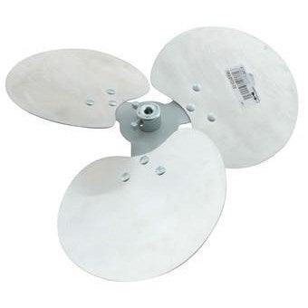 Copeland Fan Blade | 13" Diameter | 3 Blade | 25 Degree Pitch | CW | 3/8" Bore
