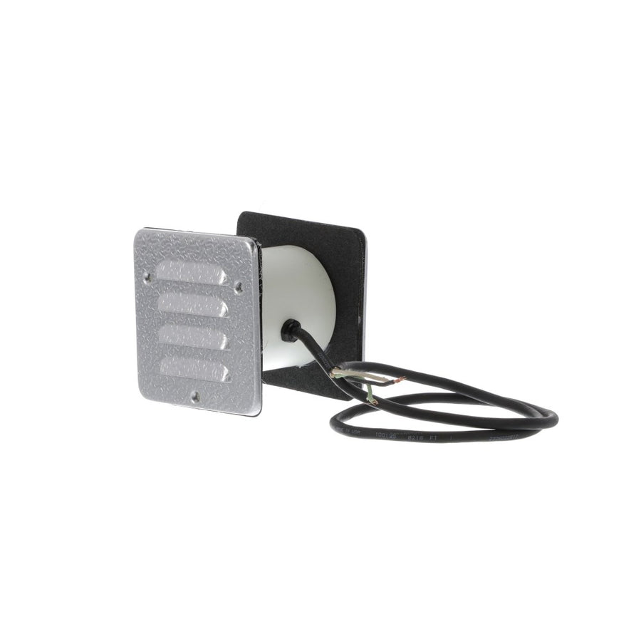 Keil 23W 120V Aluminum Heated Round Vent Port for 4" Thick Walk-In Freezers