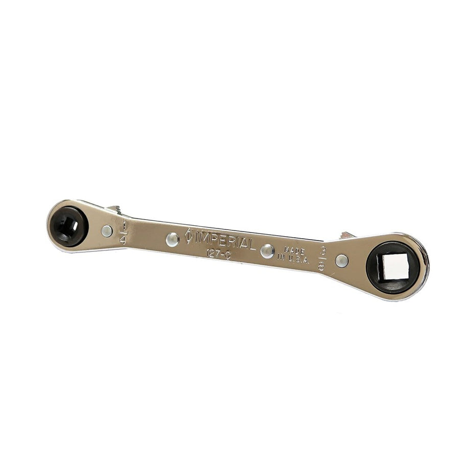 Imperial 1/4", 3/8", 3/16" and 5/16" Square Reversible Ratchet Wrench