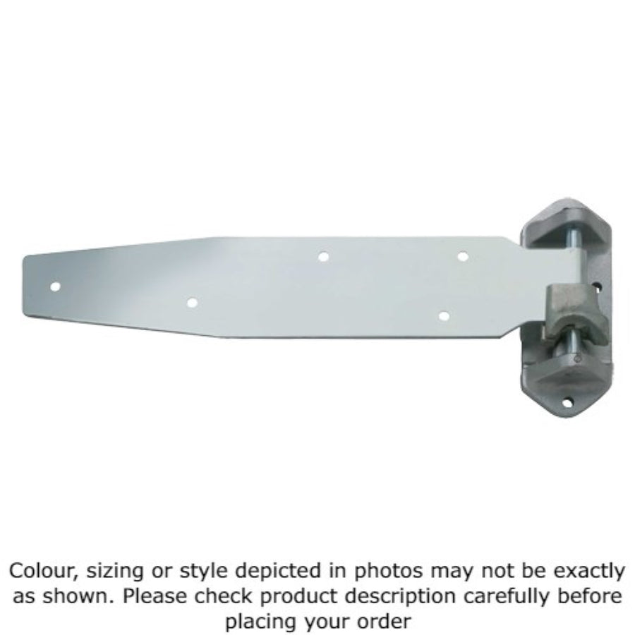 Kason 1276 Series Heavy Duty Cam-Rise 26" Right Hand Strap Hinge with 1-1/4" Offset