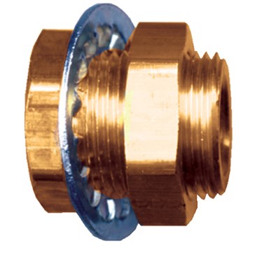 1/8" FPT X 1/8" FPT Brass Female Termination Bolt