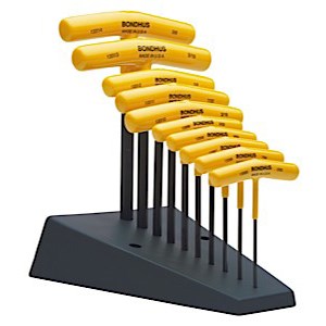 Bondhus Hex End T-Handle | 10 Piece