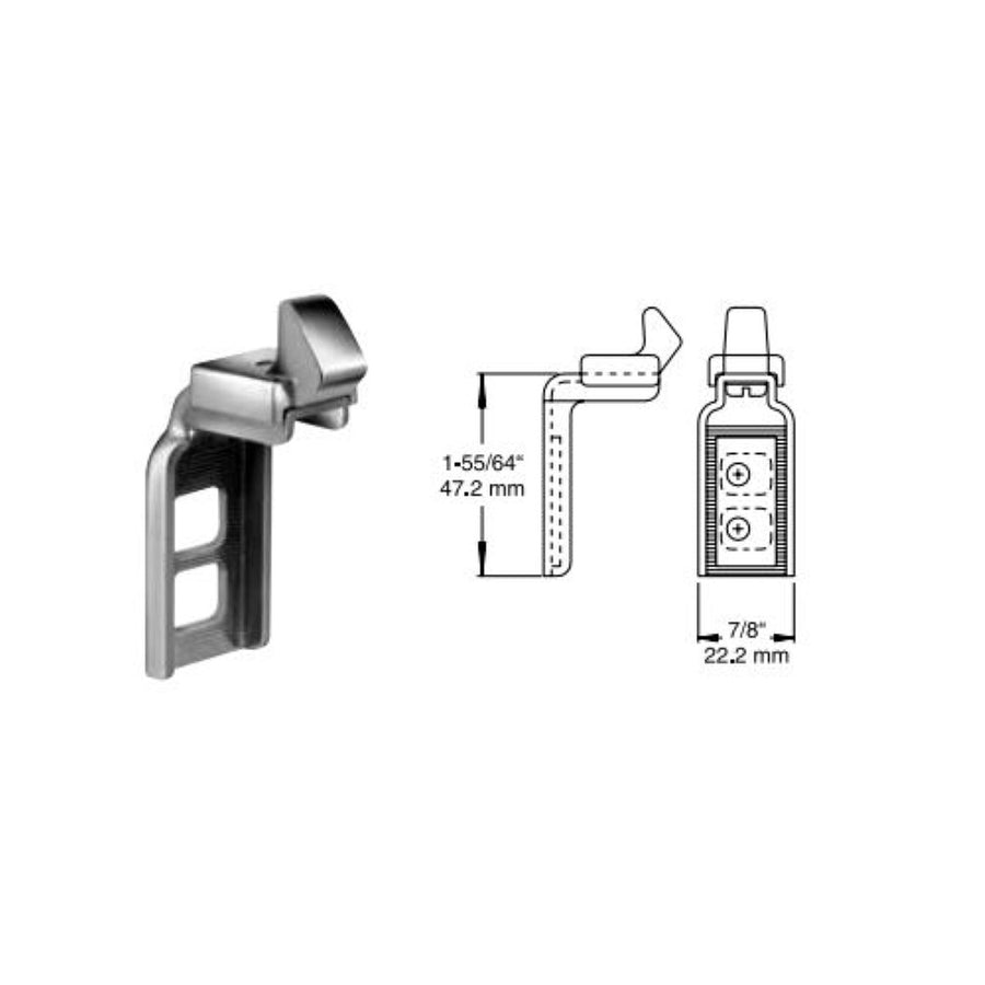 Kason 173 Series Universal Edgemount Mechanical Strike