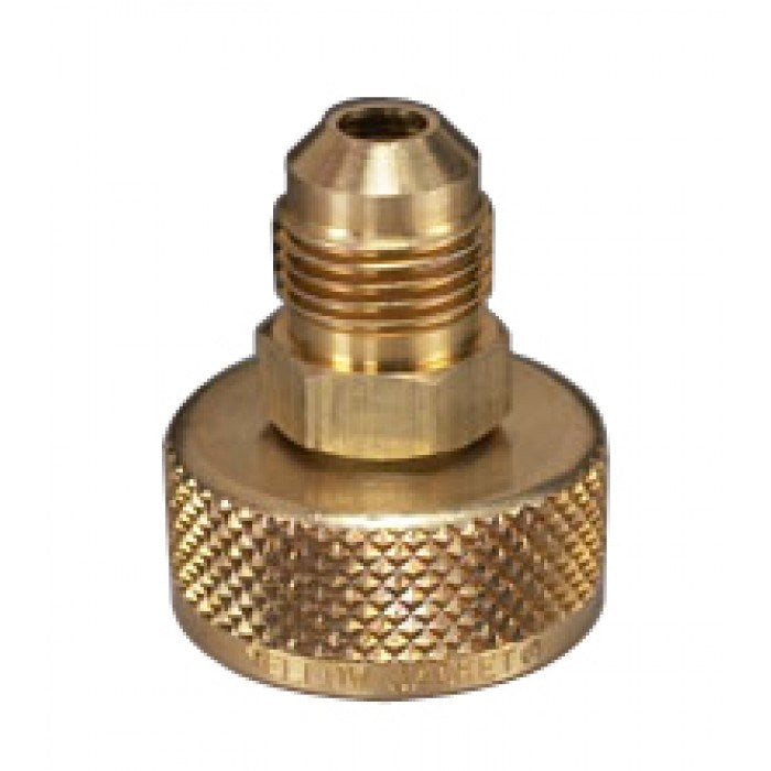 Yellow Jacket 3/4" NPS Cylinder Adapter with 3/8" Male Flare