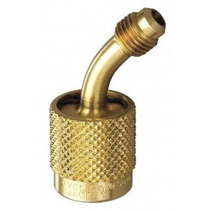 Yellow Jacket 45 Degree 1/4" SealRight X 1/4" Male Flare Quick Coupler