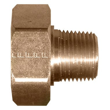 1/2" Female Hose X 1/2" MPT Brass Female Hose Swivel Connector