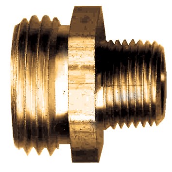 1/2" Male Hose X 1/2" MPT Brass Male Hose Coupling