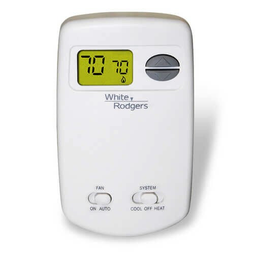 Copeland Non-Programmable Digital Thermostat | 1H/1C Conv | White