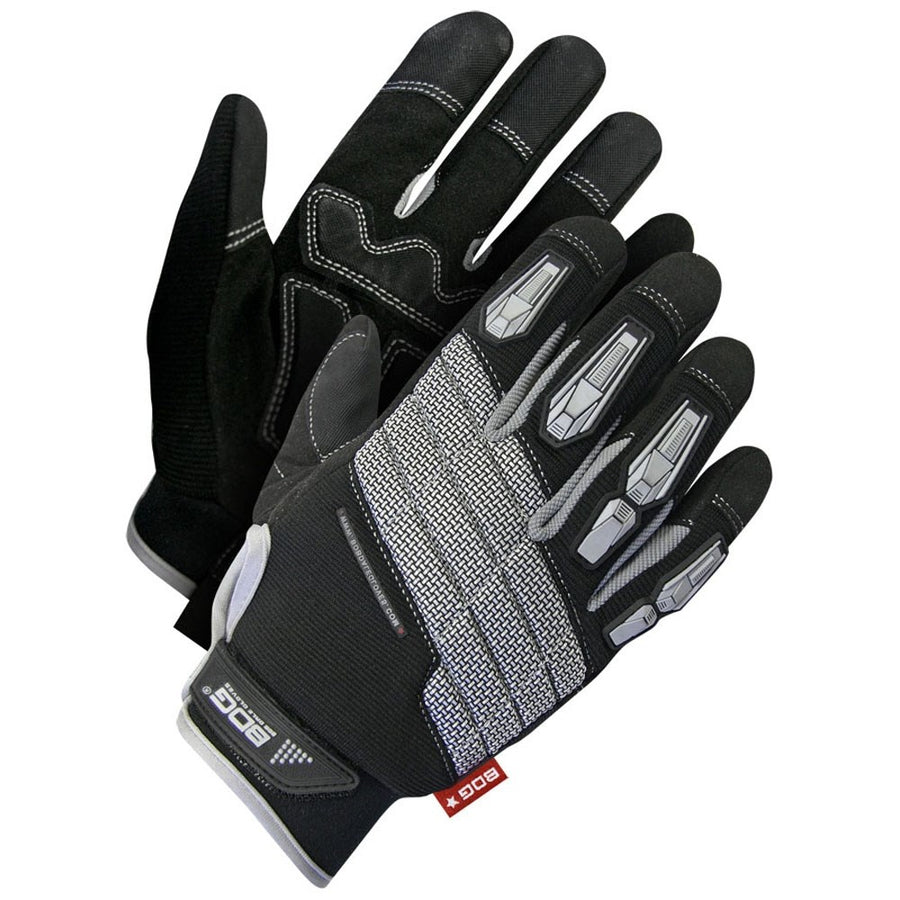 Bob Dale Synthetic Leather Anti-Vibration Heavy Duty Impact Mechanics Glove | Medium