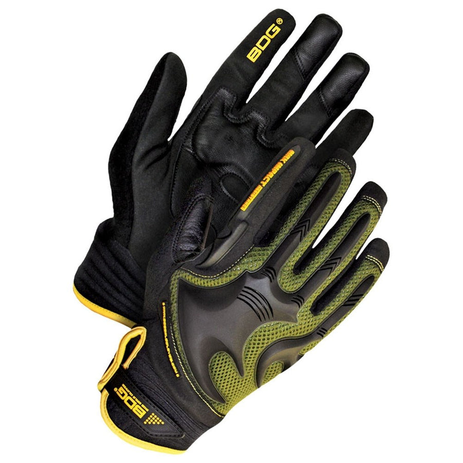 Bob Dale Synthetic Leather Anti-Vibration Impact Glove | Large