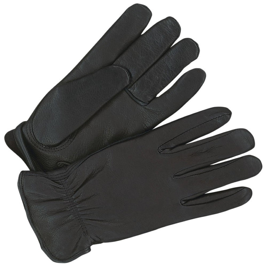 Bob Dale Grain Deerskin Driver Lined Thinsulate Glove | Black | Large