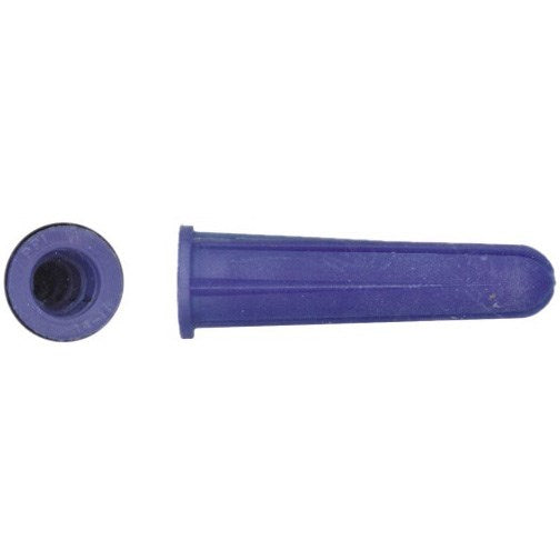Paulin #10-12 Blue Conical Concrete Wall Anchor | 100 Pack