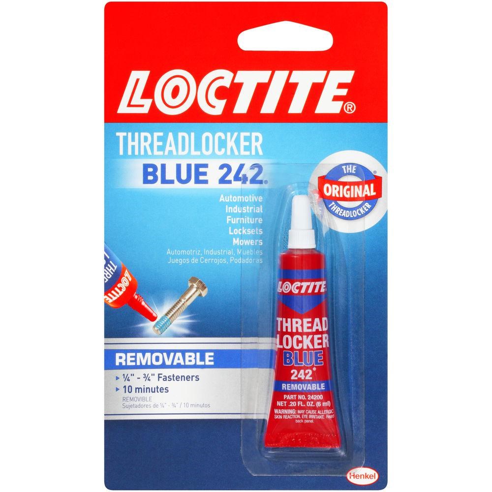 Loctite 242 Medium Strength Blue Threadlocker | 6 ml – RSL.ca