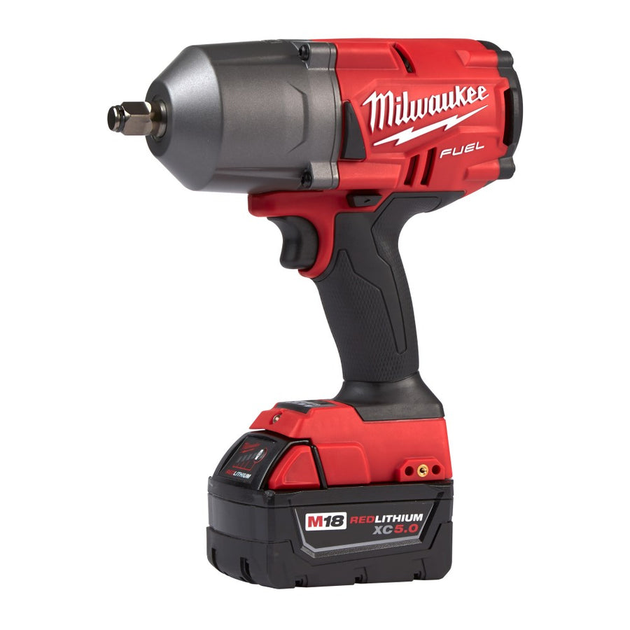 Milwaukee M18 Fuel 1/2" High Torque Impact Wrench with Friction Ring Kit | 18V