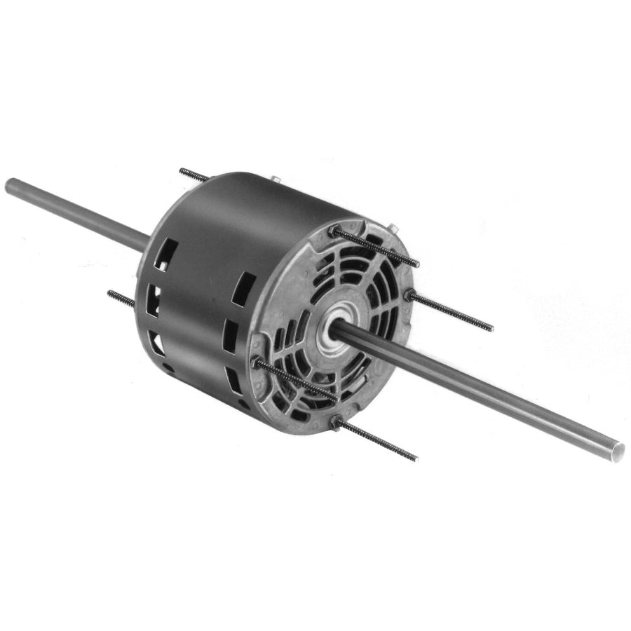 Genteq 1/3 HP Direct Drive Fan and Blower Motor | 5.5" Diameter | Double Shaft | 208-230/1