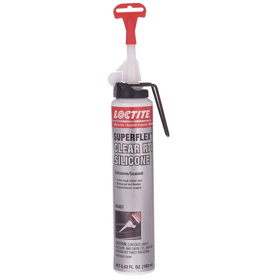 Loctite SI 595 RTV Superflex Clear Silicone Adhesive Sealant | 190 ml