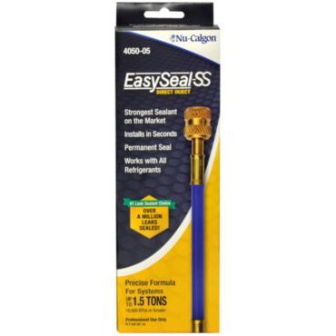 Nu-Calgon EasySeal Ultimate SS Leak Sealant | Blue | Treats Fractional to 2 Tons
