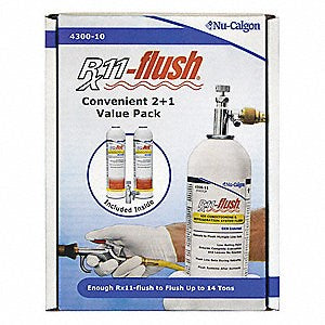Nu-Calgon Rx11 Flush Convenient Value Pack | 2 - 2 lb Can and Valve