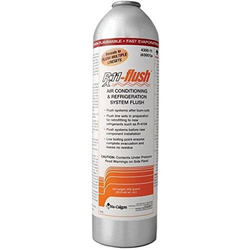 Nu-Calgon Rx11 Flush Aerosol | Flushes 5-7 Tons | 2 lb Canister