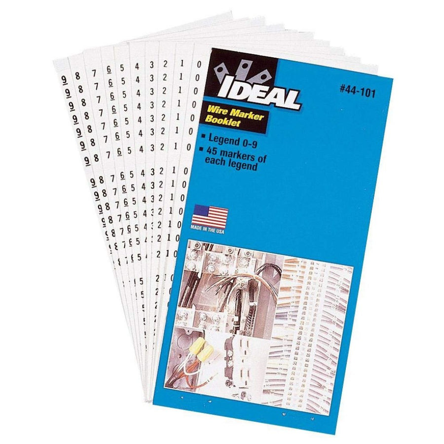 Ideal Wire Marker Pocket Size Booklet