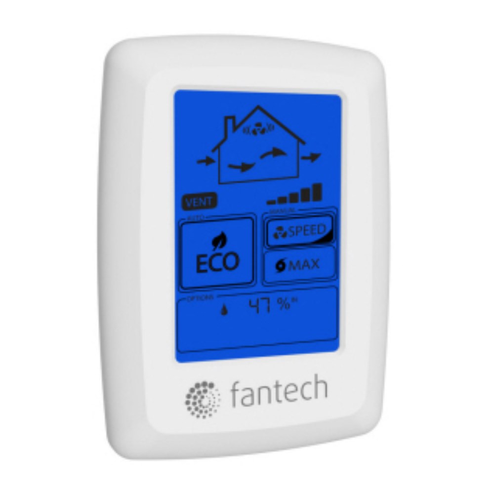 Fantech ECO-TOUCH Programmable Wall Control with 2