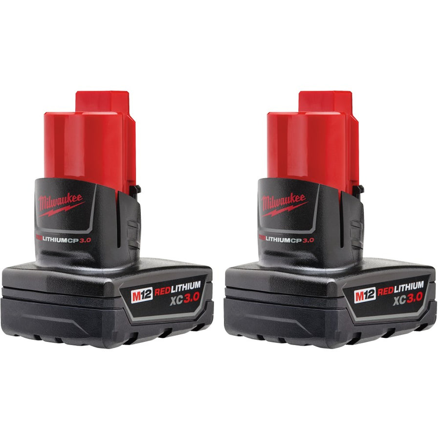 Milwaukee M12 REDLITHIUM XC High Capacity Battery | 12V | 2 Pack