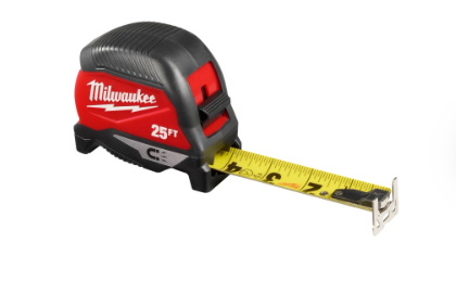 Milwaukee 25ft Magnetic Tape Measure