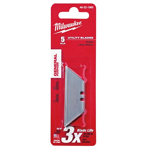Milwaukee General Purpose Utility Blades | 5 Pack