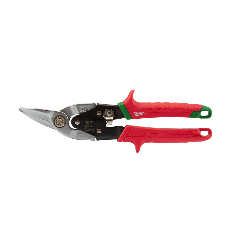 Milwaukee Right Cut Aviation Snips | 10" Length