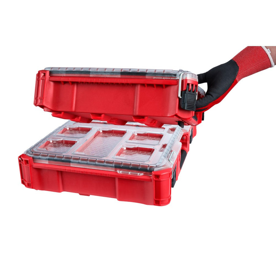 Milwaukee PACKOUT 10 Bin Stackable Plastic Organizer