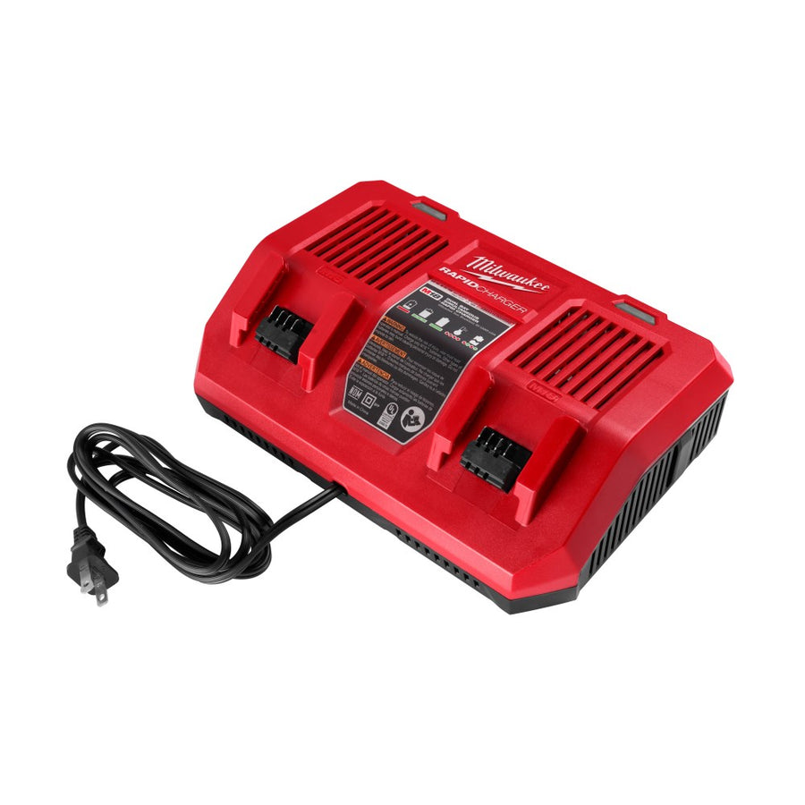 Milwaukee M18 Dual Bay Simultaneous Rapid Charger | 18V