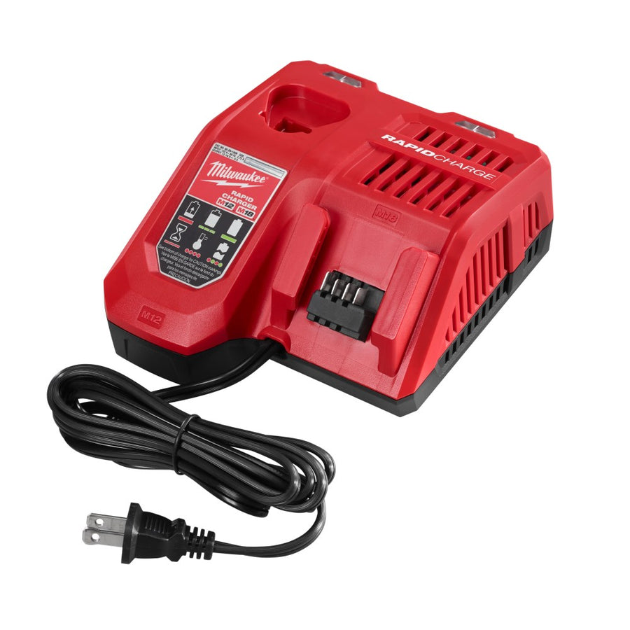 Milwaukee M18 and M12 Rapid Charger | 12V/18V
