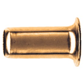 3/8" Tube OD Brass Compression Insert for Poly Tube
