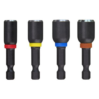 Milwaukee SHOCKWAVE 4 Piece Magnetic Nut Driver Set