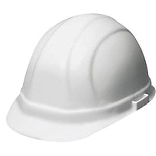 Dentec OMEGA II Hard Hat | 4 Point Ratchet Suspension | White | CSA Type 2 Class E