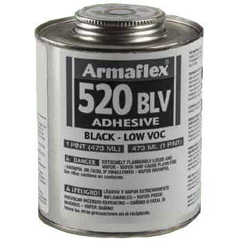 Armaflex 520 BLV Black Low VOC Insulation Adhesive | 1 Pint Brush-Top