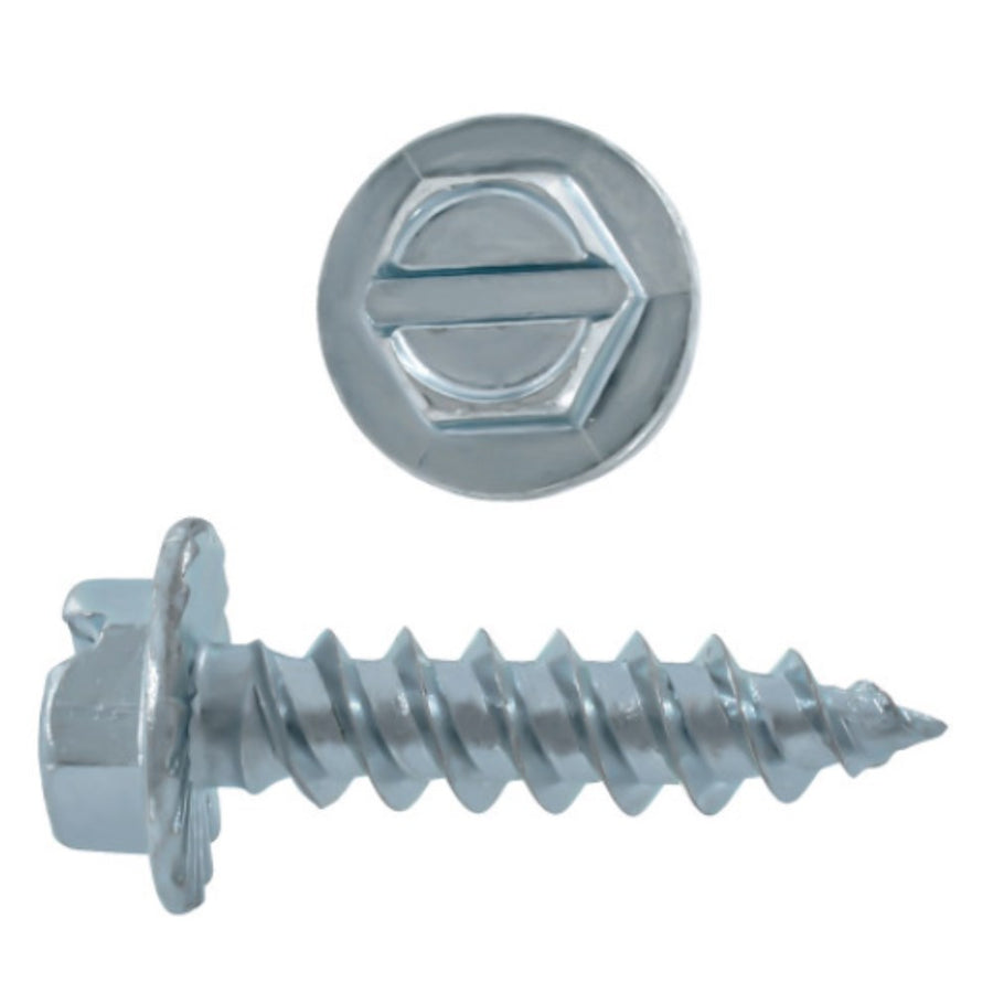 IND Hex Slot Type S Zinc 8X9/16. 1000PK