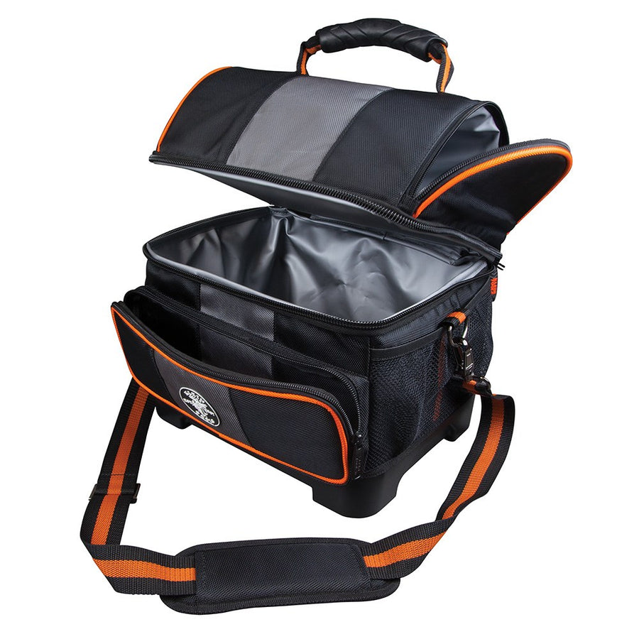 Klein 12 Qt. 4 Compartment Soft Lunch Cooler with Zipper Closure